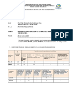 INFORME MENSUAL 481-65100 2021 Hecho Por Paola 23 Ninos Matriculados