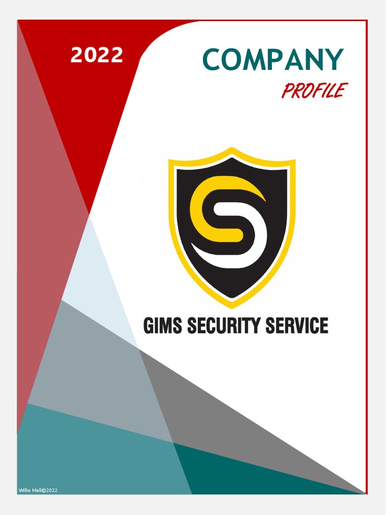 GIMS Security Service Company Profile PDF Safety Closed Circuit