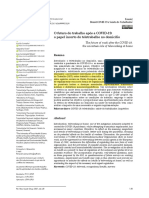 O Futuro Do Trabalho Após A COVID-19: o Papel Incerto Do Teletrabalho No Domicílio