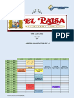 Asesoría Organizacional Urb Santa Ines