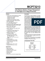 Dual-Cell Li-Ion/Li-Polymer Battery Charge Management Controller With Input Overvoltage Protection