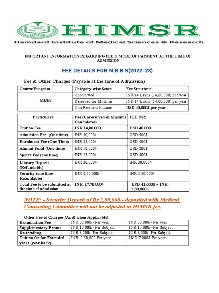 WHAT IS DOC FEE intelligence overview