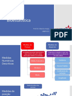 Bioestatística: Medidas de Posição e Dispersão