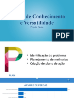 Matriz de Conhecimento e Versatilidade: Projeto Piloto