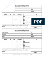 Formulário Levantamentos Quantitativos