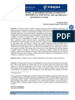 Dependência emocional e violência contra mulheres