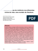 Características da violência nos ciclos de vida segundo o VIVA