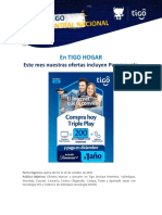 Oferta Central Nacional Tigo