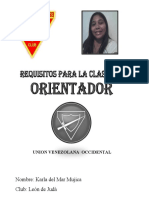 Nombre: Karla Del Mar Mujica Club: León de Judá: Union Venezolana Occidental