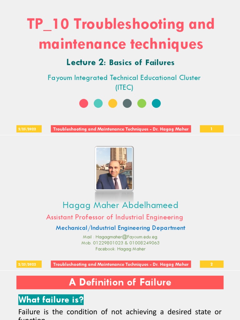 Basics of Hardware and Software Failures Understanding Failure Modes
