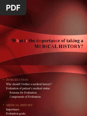 medical history