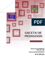 Gaceta de Pedagogía IPC Universidad Pedagógica Experimental Libertador  