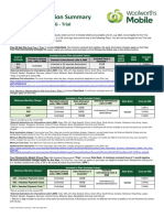 Critical Information Summary - 5G Trial