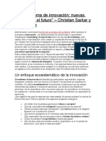 "El Ecosistema de Innovación: Nuevas Reglas para El Futuro" - Christian Sarkar y Philip Kotler