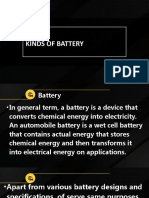 Kinds of Battery