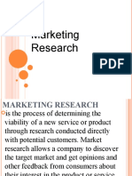 Marketing Research Process and Importance