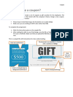 How to Create Employee Gift Coupons