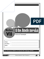 Bahasa Indonesia - Kelas 7 Semester 2