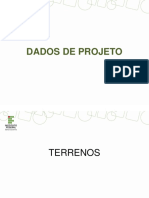 Projeto residencial com programa básico e requisitos de terreno