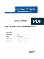 New River Primary School Full Annual Report 2021