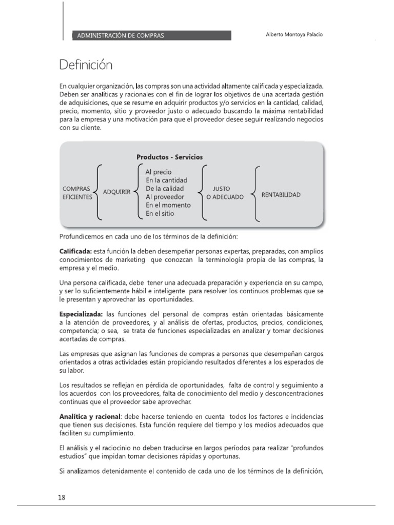 Las Compras en La Empresa Moderna | PDF