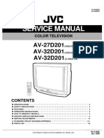 JVC Av27d201 Service Manual