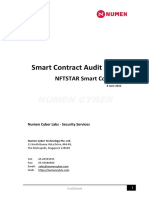 NFTSTAR Smart Contract Audit Report Numen