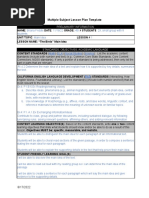 Ela Eld Pop 2 Lesson Plan 1 1