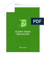 Script Pedidos Orcamento