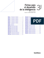 Fichas_Inteligenci 3º primaria