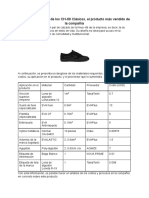 CH-88 Clásicos desglose financiero