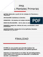 PMA Aptitudes Mentales Primarias