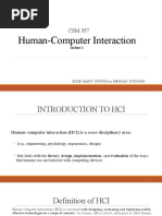 Human-Computer Interaction: Rose-Mary Owusuaa Mensah Gyening