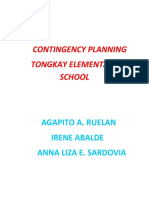 Contingency Planning of Division of Toledo City