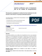 Metodología Terapéutica Profiláctica para El Tratamiento de Partes Blandas en Las Rodillas de Basquetbolistas Juveniles