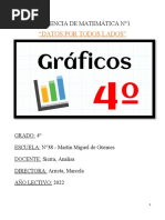 Secuencia de Matemática N1 para Cuarto Grado