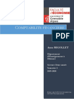 Omptabilite Financiere: Cours