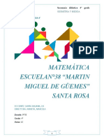 Geometria 4° Escuela 38