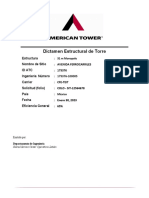 Dictamen Estructural de Torre