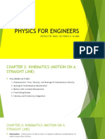 PHYSICS FOR ENGINEERS Chapter 2