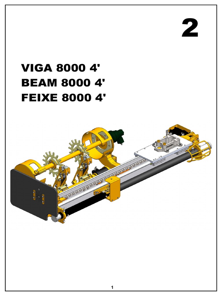 2 - Viga 8000 4' CAD Resemin | PDF | Bens manufaturados | Engenharia Civil
