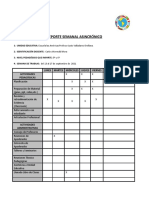 REPORTE SEMANA 50B Del 13al 17de Septiembre