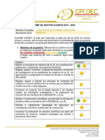 Informe de Gestión OLEDEC ACEMTOL