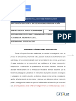 Institución Educativa: Escuela Normal Superior Ocaña: Royecto Pedagógico de Investigación