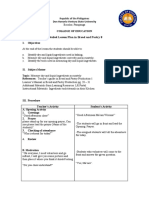 Detailed Lesson Plan in Bread and Pastry 8