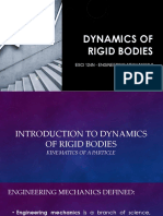 Dynamics of Rigid Bodies and Kinematics Fundamentals