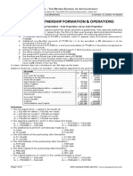 AFAR-01 (Partnership Formation & Operations)