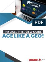 PM Case Interview Guide: Ace Like A Ceo!