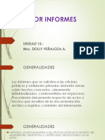 Prueba Por Informes