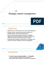Topic 9 Strategic Reward Management BX2051
